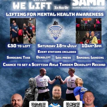 Together We Lift in aid of SAMH